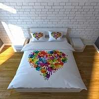 Креативное постельное белье Ручное сердце