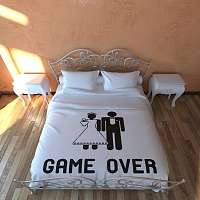 Креативное постельное белье Game Over