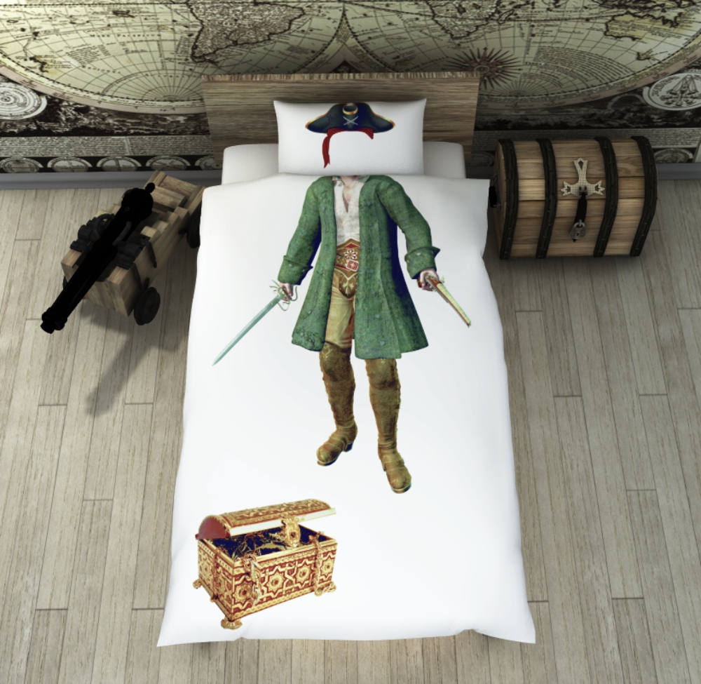 Креативное постельное белье Пират