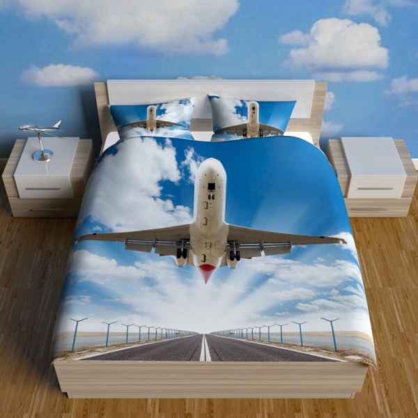 Креативное постельное белье Самолет